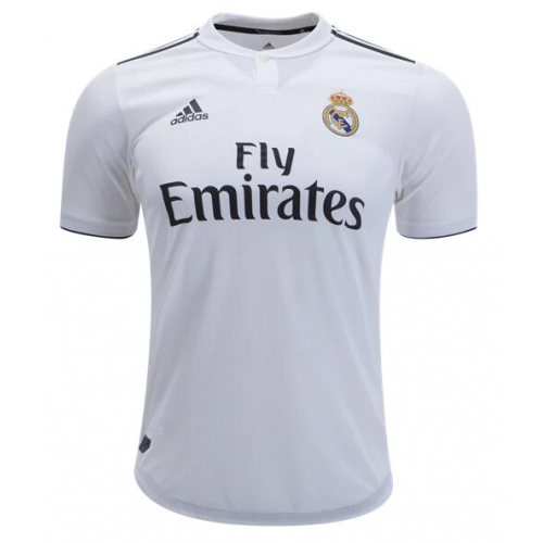 Player Version Real Madrid 18/19 Home Soccer Jersey Shirt